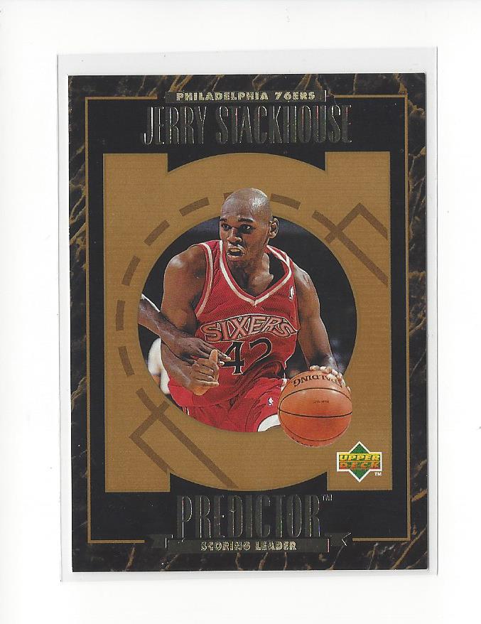 1995-96 Upper Deck Predictor Scoring #H8 Jerry Stackhouse L