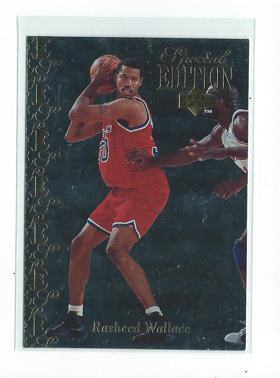 1995-96 Upper Deck Special Edition Gold #179 Rasheed Wallace