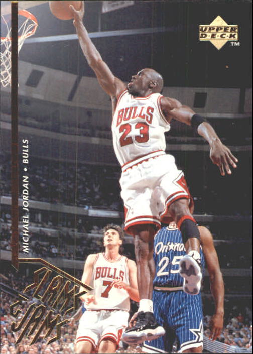 1995-96 Fleer #22 Michael Jordan - NM