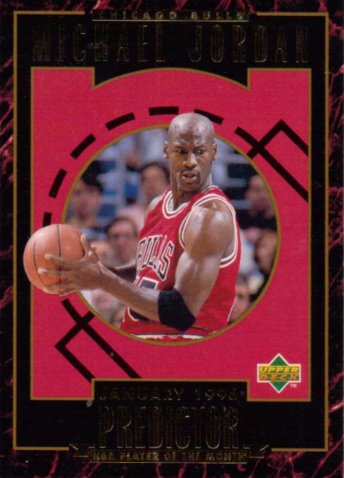 1995-96 Upper Deck Predictor Mvp #r2 Michael Jordan All-nba W - Nm-mt