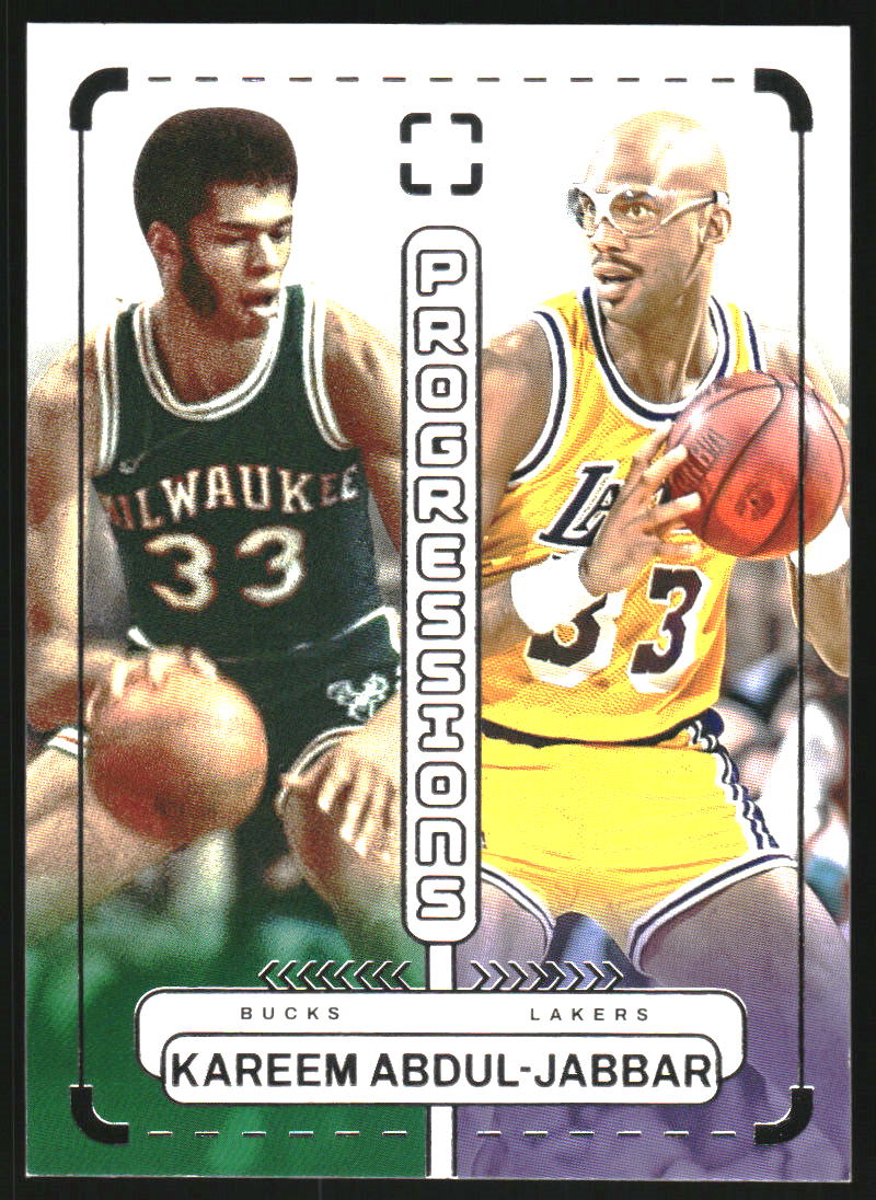 2024-25 Panini PhotoGenic Progressions #10 Kareem Abdul-Jabbar