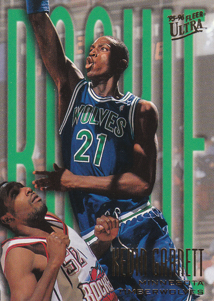 1995-96 Ultra #274 Kevin Garnett RC