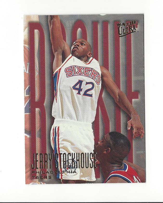 1995-96 Ultra #289 Jerry Stackhouse RC
