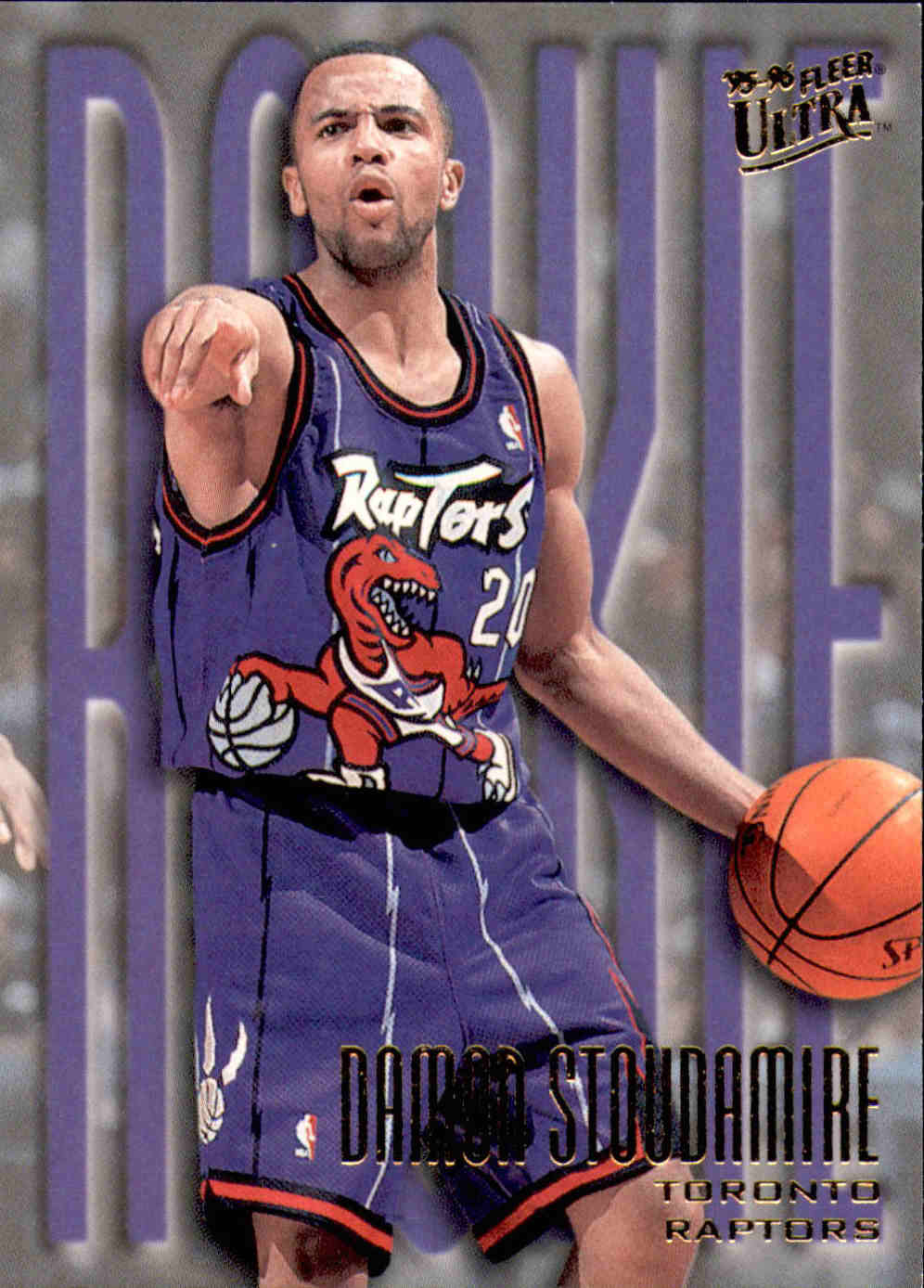 1995-96 Ultra #290 Damon Stoudamire RC