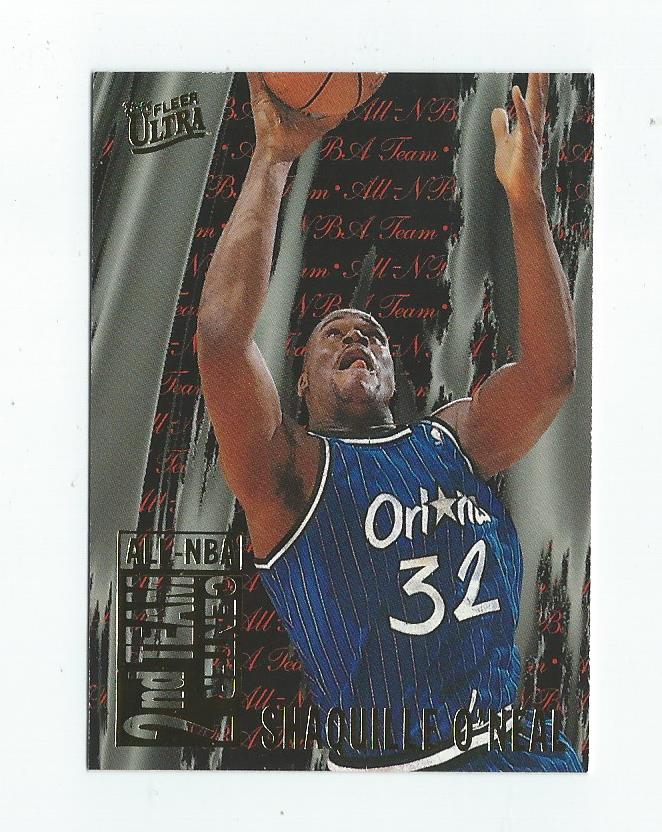 1995-96 Ultra All-NBA #8 Shaquille O'Neal