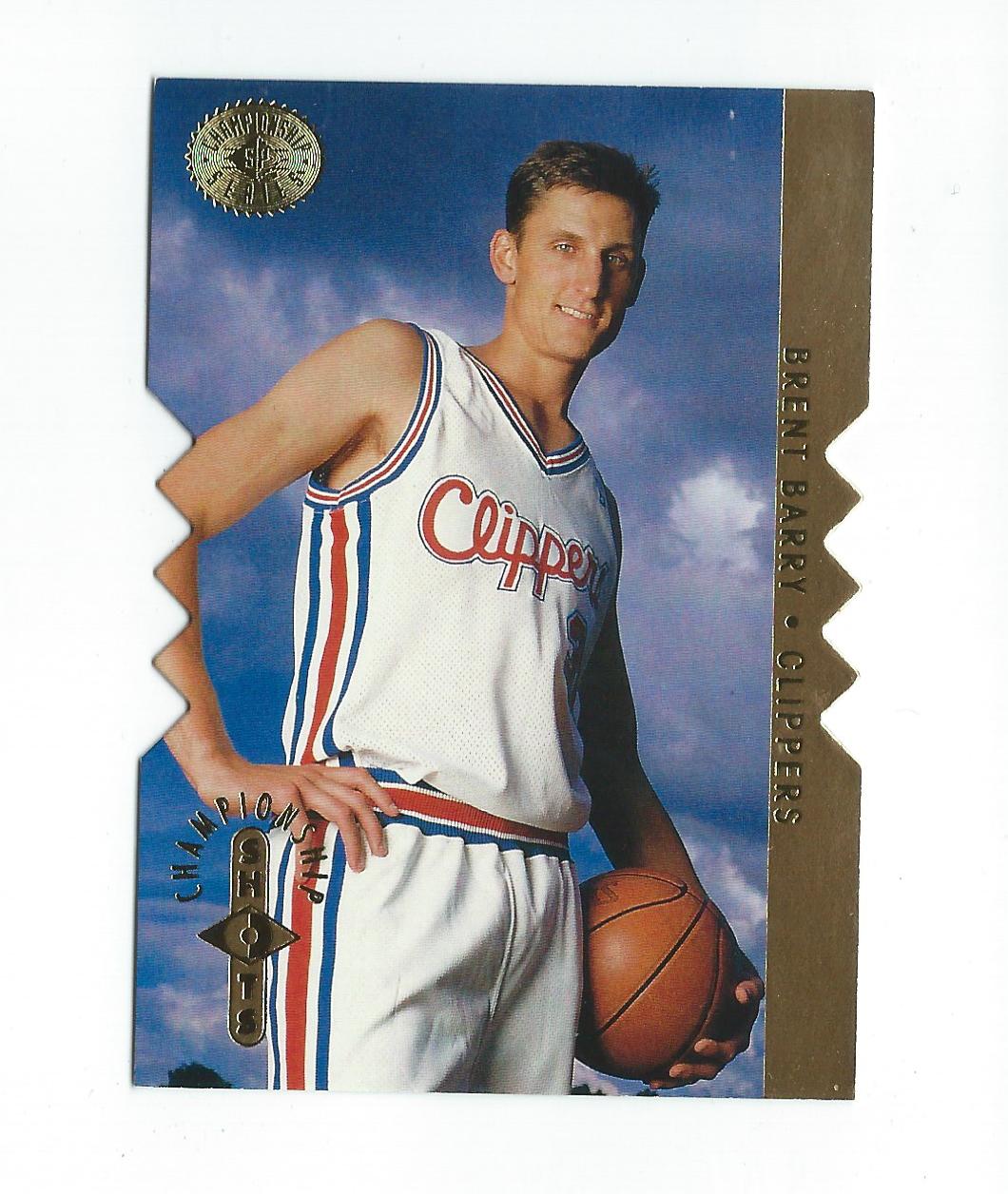 brent barry clippers jersey