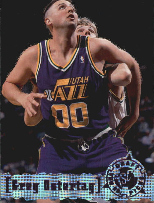 199596 Stadium Club Utah Jazz Basketball Card 340 Greg