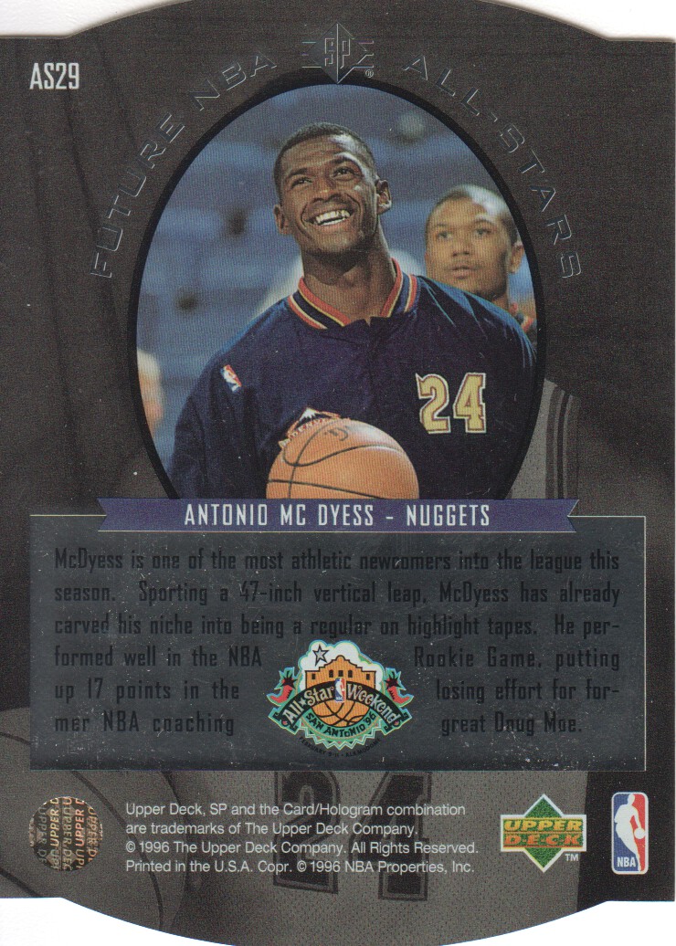 1995-96 SP All-Stars #AS1 Anfernee Hardaway - NM-MT