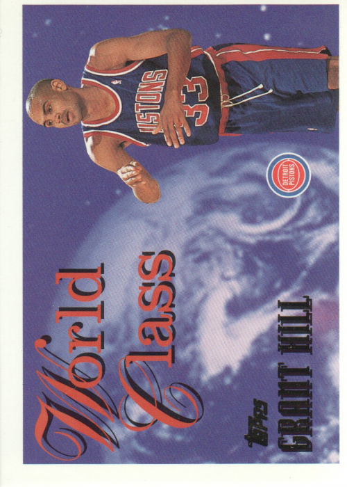 1995-96 Topps World Class #WC6 Grant Hill