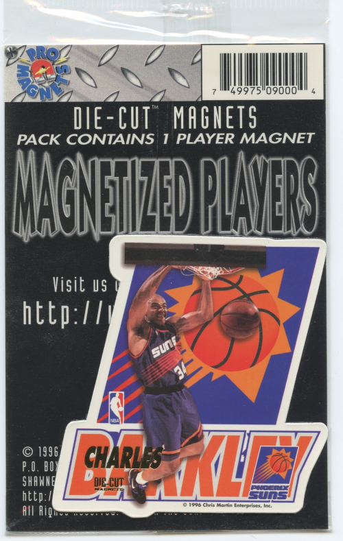 1995-96 Pro Mags Die Cuts #1 Charles Barkley