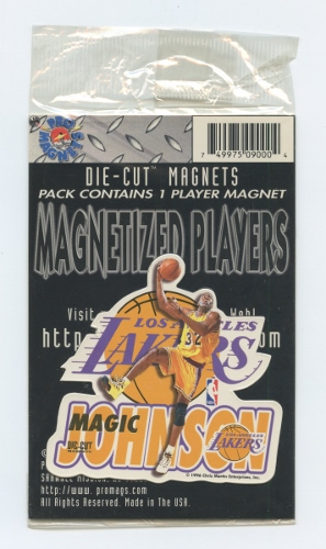 1995-96 Pro Mags Die Cuts #7 Magic Johnson