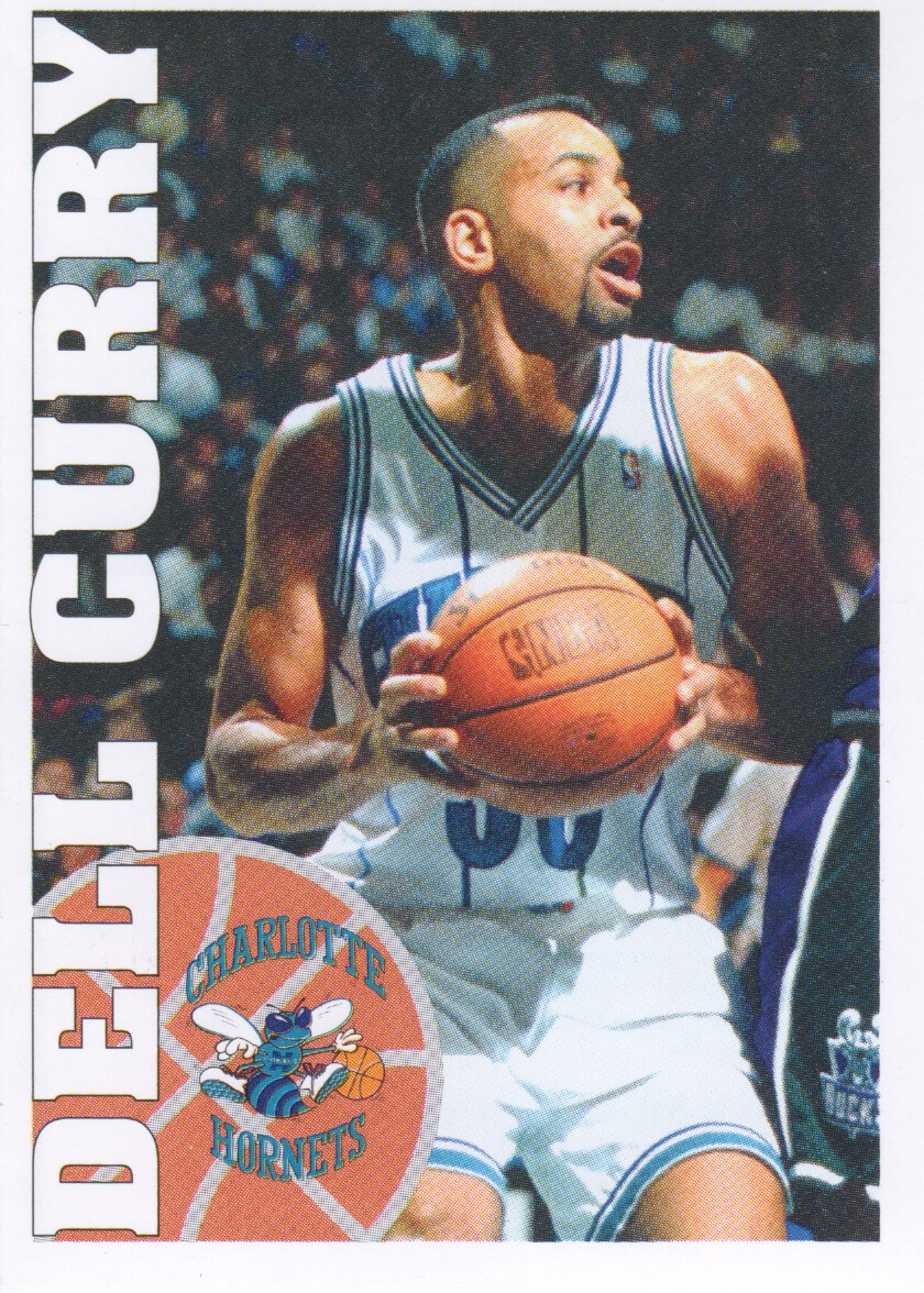1995-96 Panini Stickers #76 Dell Curry