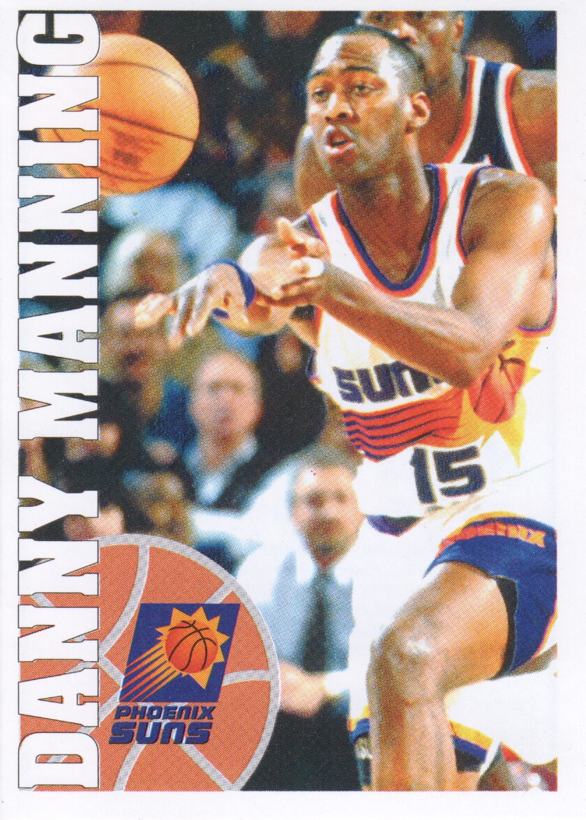 1995-96 Panini Stickers #239 Danny Manning