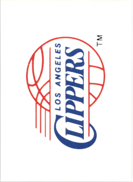 1995-96 Collector's Choice European Stickers #10 Los Angeles Clippers Logo