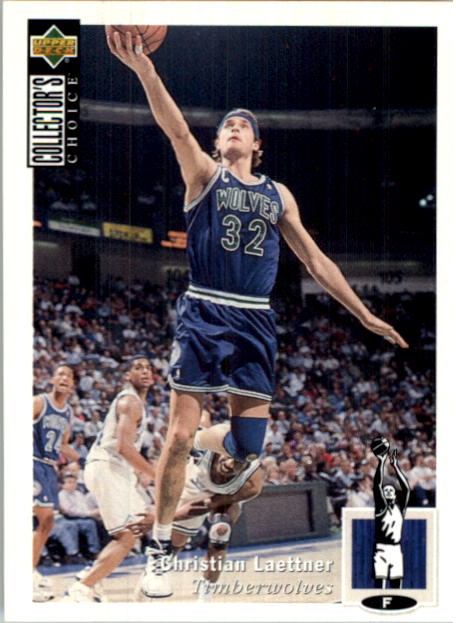 1995-96 Collector's Choice European Stickers #85 Christian Laettner