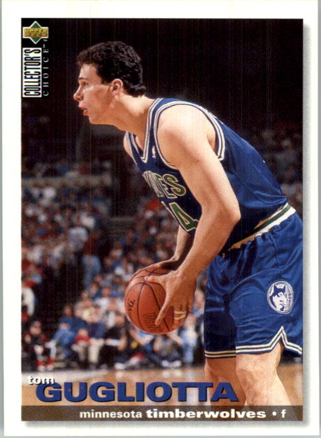 1995-96 Collector's Choice European Stickers #86 Tom Gugliotta