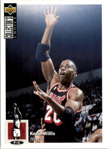 1995-96 Collector's Choice European Stickers #170 Kevin Willis