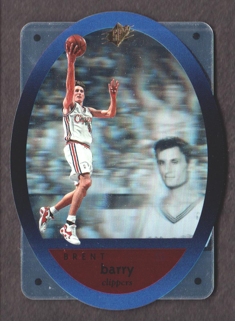 1996 SPx #22 Brent Barry