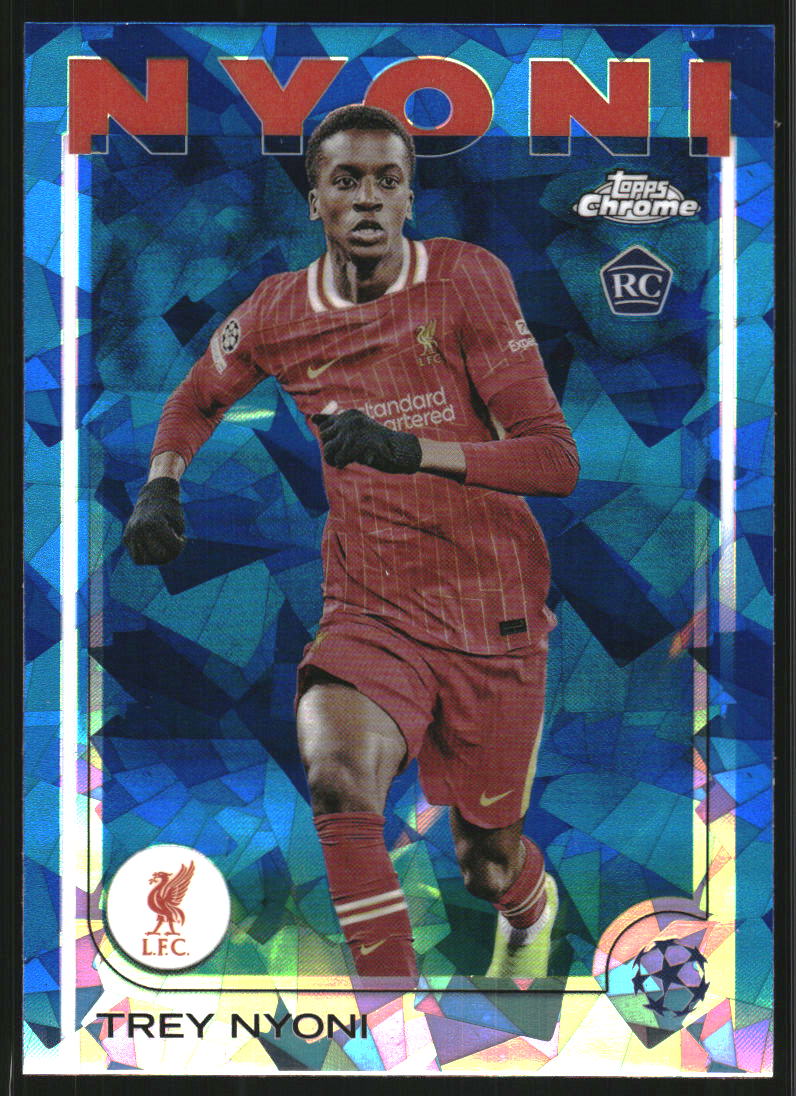 2024-25 Topps Chrome Sapphire UEFA Club Competitions #190 Trey Nyoni