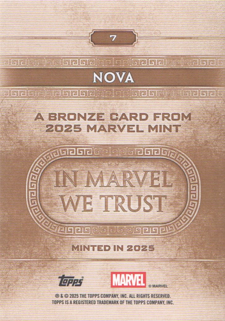 2025 Topps Marvel Mint Trading Cards Base: Pick from List (#1-99) - Bild 9 von 105
