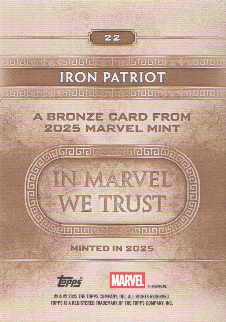 2025 Topps Marvel Mint Trading Cards Base: Pick from List (#1-99) - Bild 23 von 105