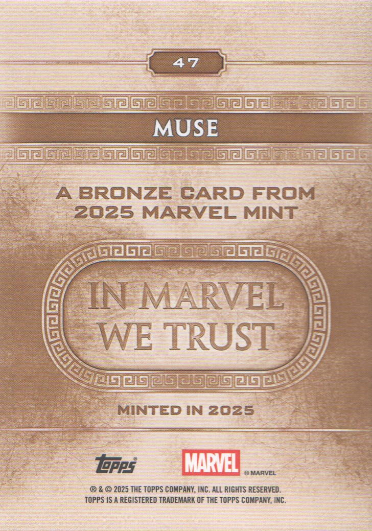 2025 Topps Marvel Mint Trading Cards Base: Pick from List (#1-99) - Bild 47 von 105