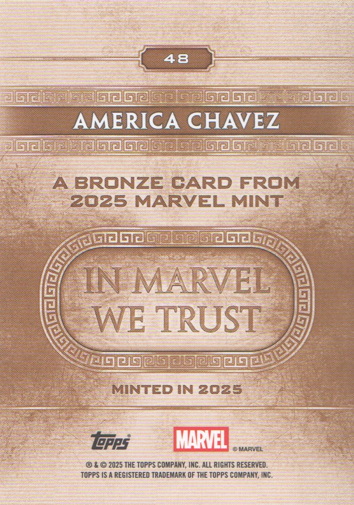 2025 Topps Marvel Mint Trading Cards Base: Pick from List (#1-99) - Bild 49 von 105