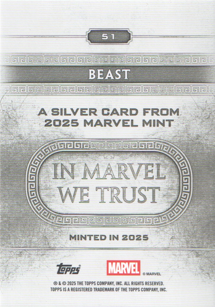 2025 Topps Marvel Mint Trading Cards Base: Pick from List (#1-99) - Bild 53 von 105