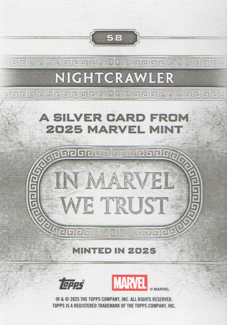 2025 Topps Marvel Mint Trading Cards Base: Pick from List (#1-99) - Bild 61 von 105