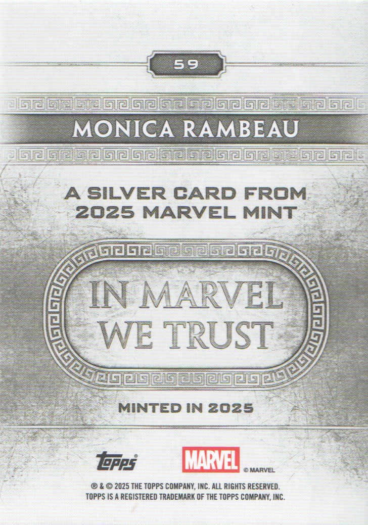 2025 Topps Marvel Mint Trading Cards Base: Pick from List (#1-99) - Bild 63 von 105