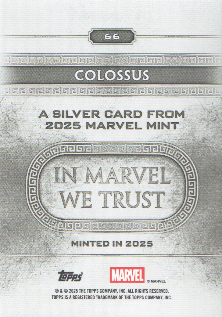 2025 Topps Marvel Mint Trading Cards Base: Pick from List (#1-99) - Bild 71 von 105