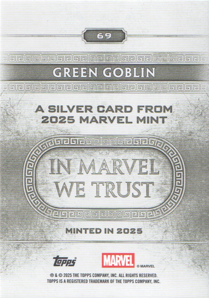 2025 Topps Marvel Mint Trading Cards Base: Pick from List (#1-99) - Bild 75 von 105