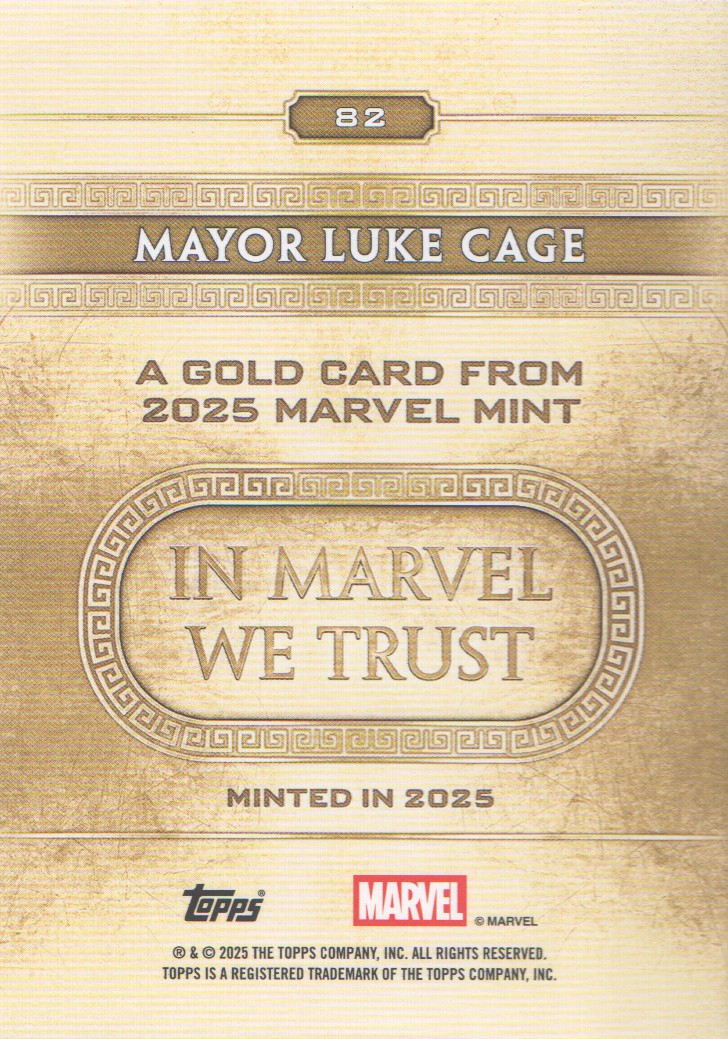 2025 Topps Marvel Mint Trading Cards Base: Pick from List (#1-99) - Bild 91 von 105