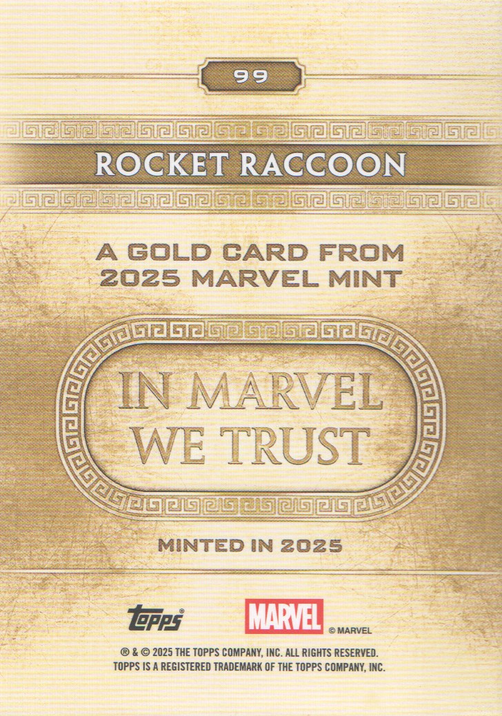 2025 Topps Marvel Mint Trading Cards Base: Pick from List (#1-99) - Bild 105 von 105