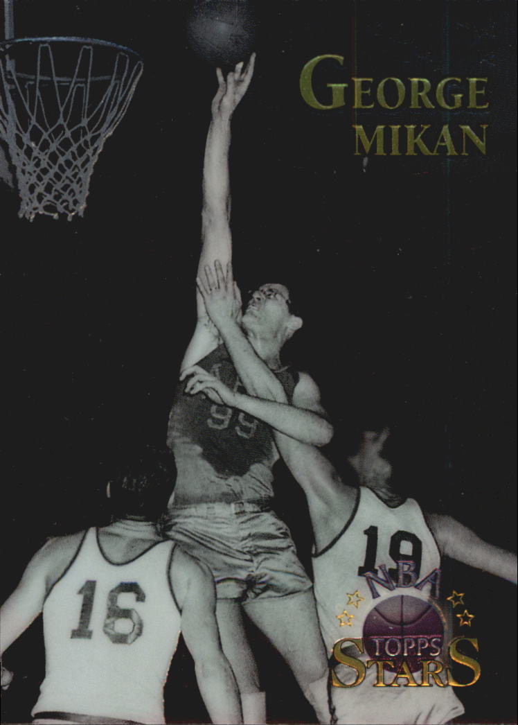 1996 Topps Stars Finest #30 George Mikan