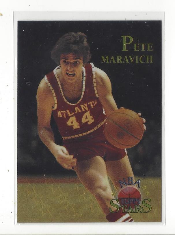 1996 Topps Stars Finest #128 Pete Maravich