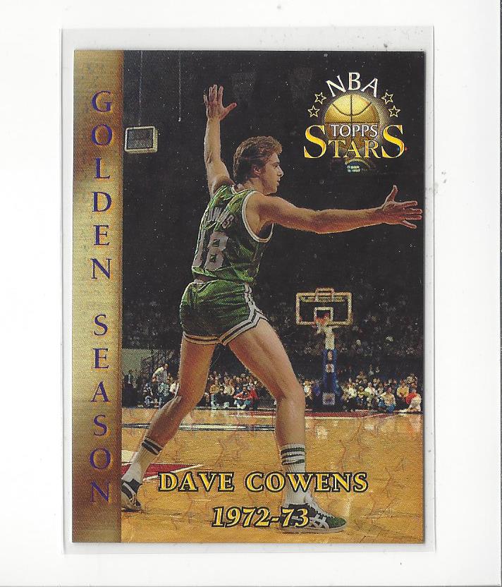 1996 Topps Stars Finest Refractors #61 Dave Cowens GS