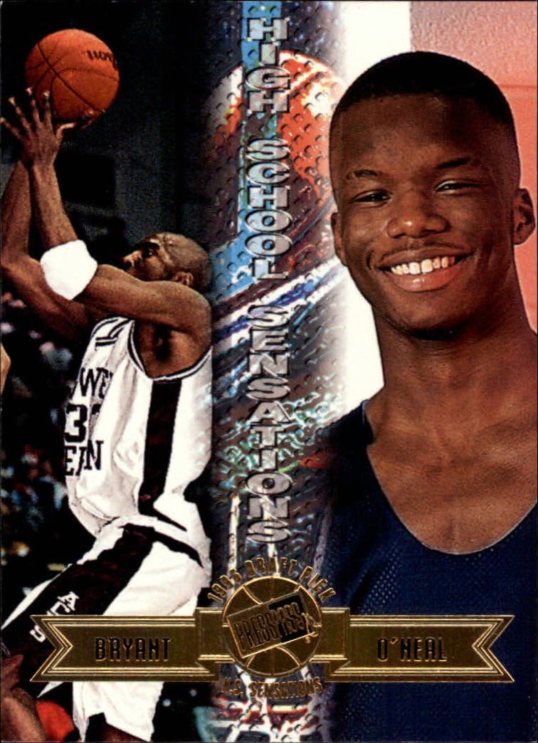 kobe bryant press pass rookie card