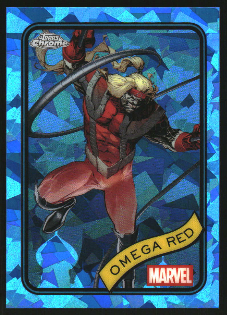 2025 Topps Chrome Sapphire Edition Marvel #15 Omega Red