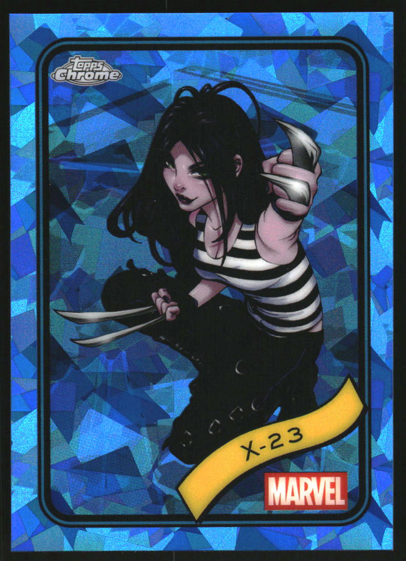 2025 Topps Chrome Sapphire Edition Marvel #122 X-23 on Fanatics 