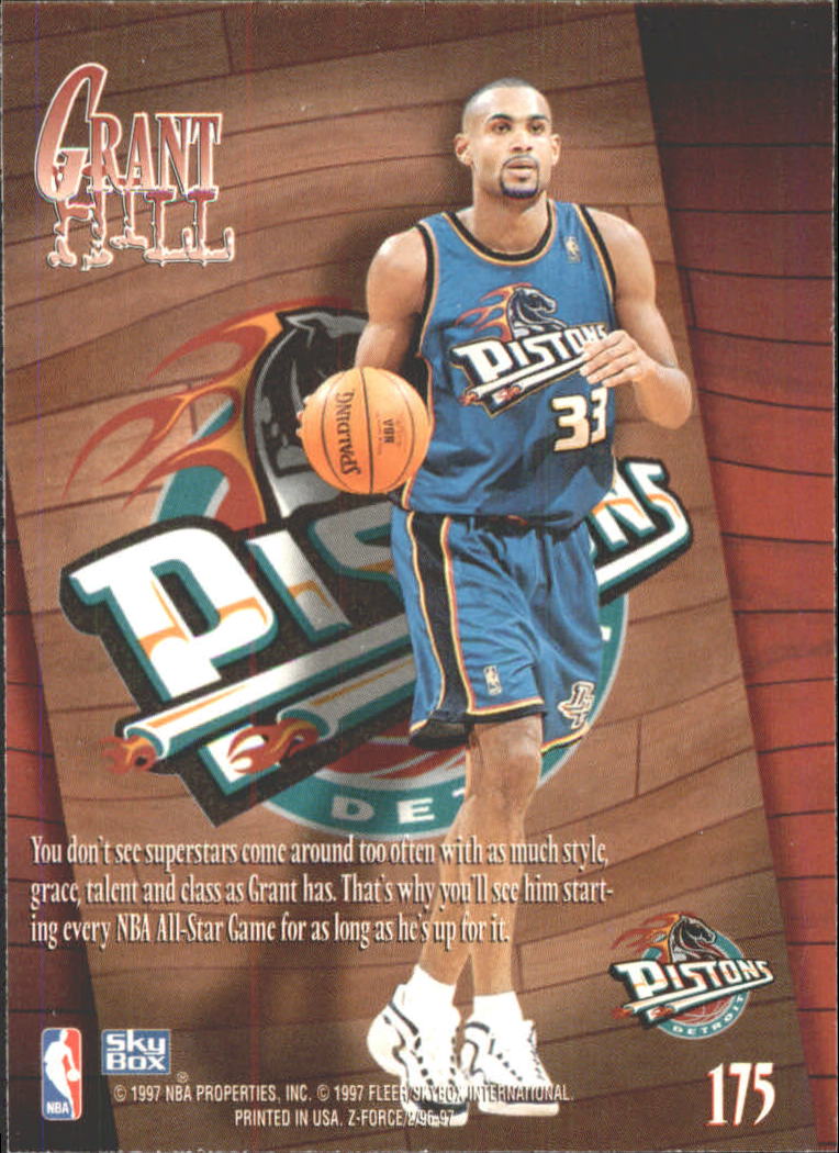1996-97 Z-Force #175 Grant Hill ZUP