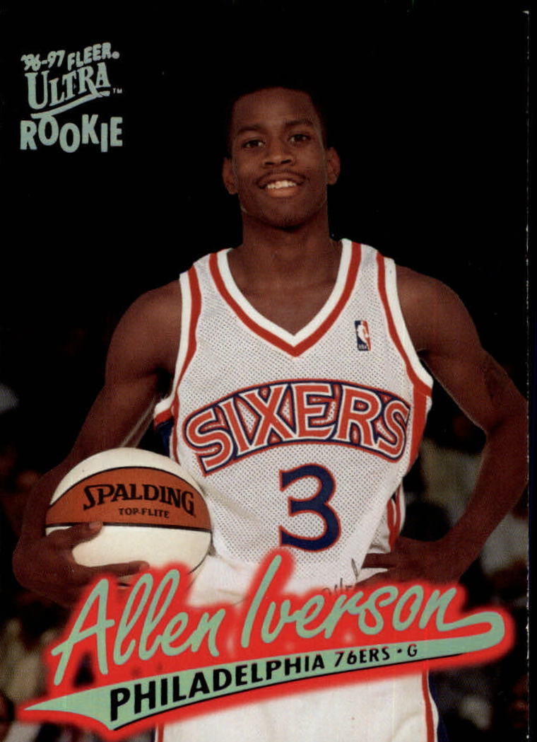 1996-97 Ultra #82 Allen Iverson RC