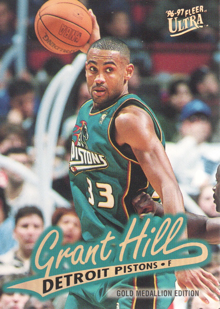 1996-97 Ultra Gold Medallion #G179 Grant Hill