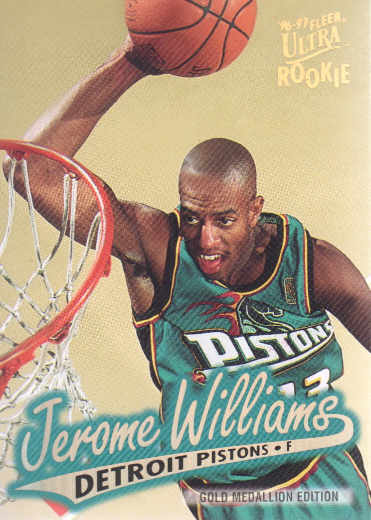 1996-97 Ultra Gold Medallion #G184 Jerome Williams