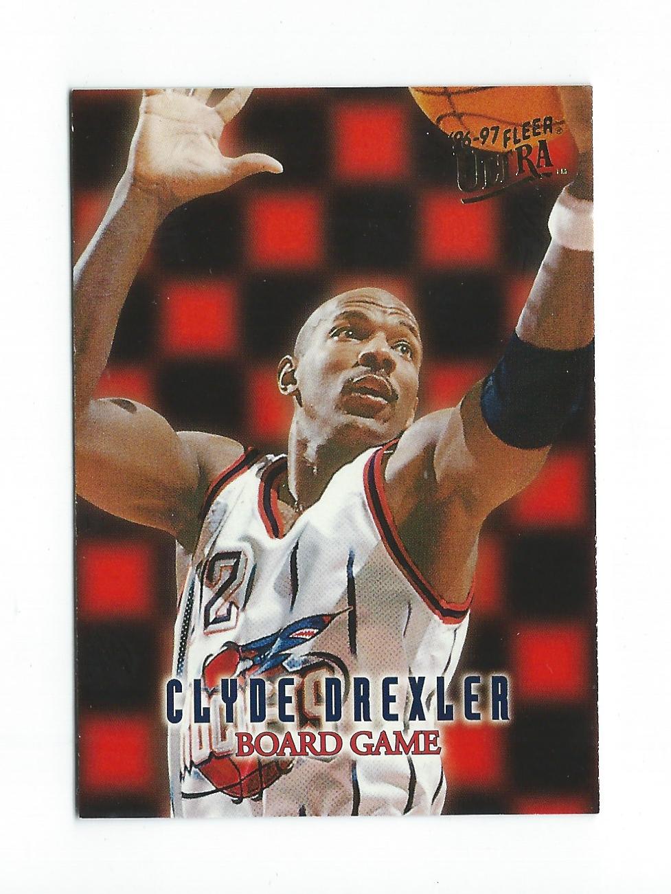1996-97 Ultra Board Game #4 Clyde Drexler
