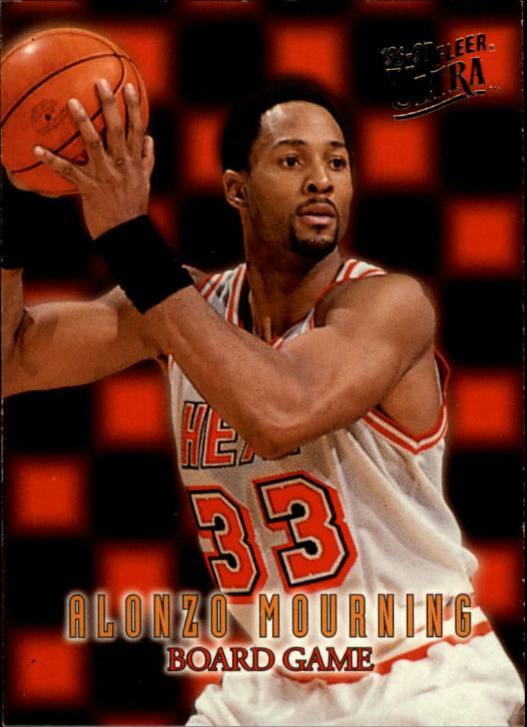 1996-97 Ultra Board Game #11 Alonzo Mourning