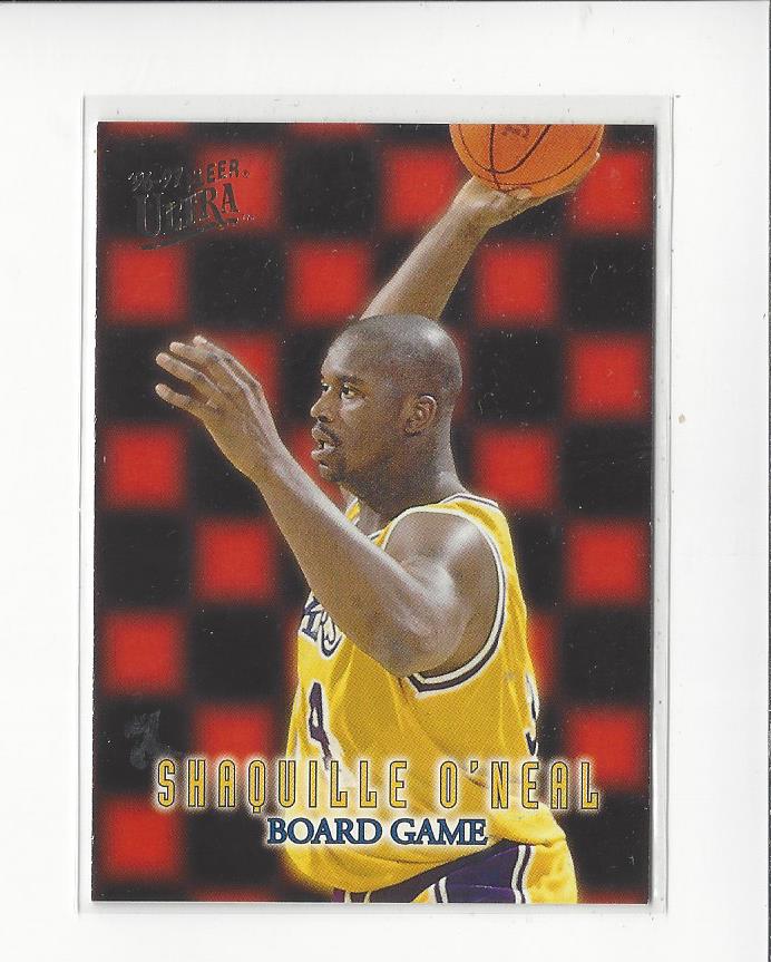 1996-97 Ultra Board Game #14 Shaquille O'Neal