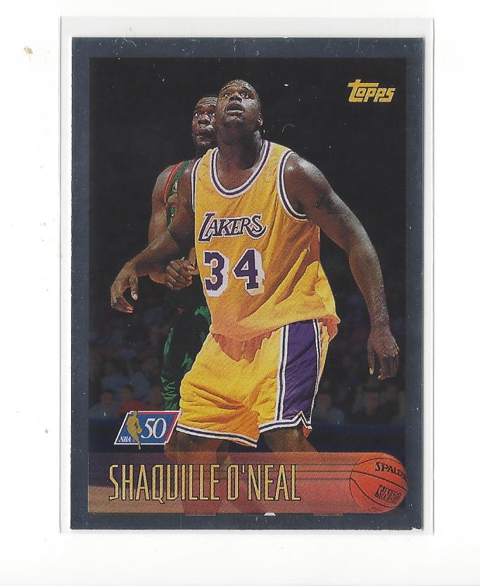 1996-97 Topps NBA at 50 #220 Shaquille O'Neal