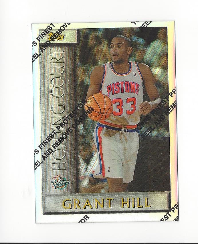 1996-97 Topps Holding Court Refractors #HC4 Grant Hill