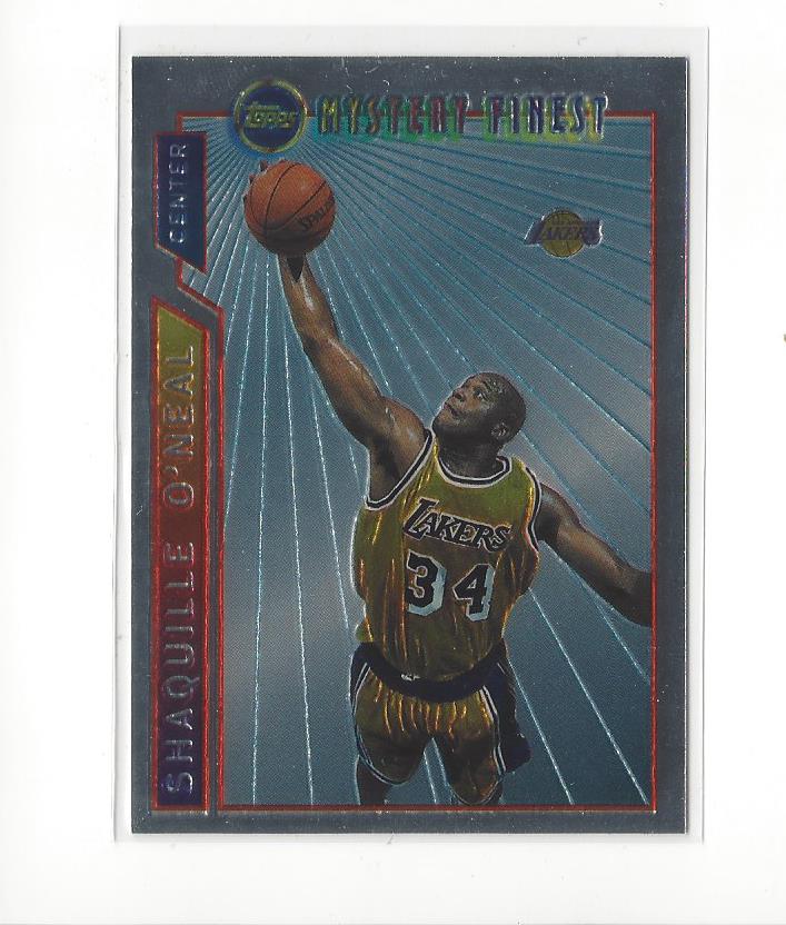 1996-97 Topps Mystery Finest #M12 Shaquille O'Neal
